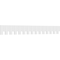 Ekena Millwork Sanford Architectural Grade PVC Dentil Block Trim, 9"H x 1"P x 90"L DENP09SAN02 - alternate 1
